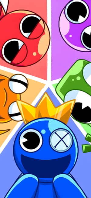 Rainbow Friends Iphone Wallpaper Wallpaper