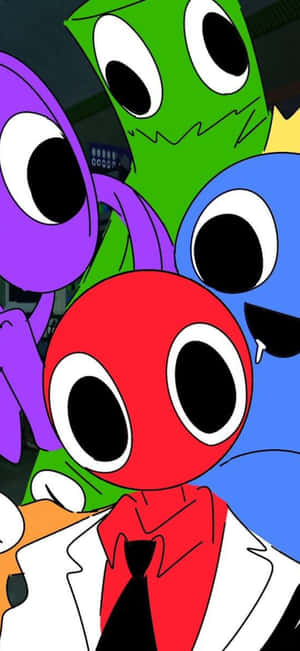 Rainbow Friends Iphone Wallpaper Wallpaper