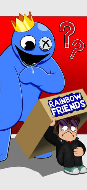 Rainbow Friends Iphone Wallpaper Wallpaper