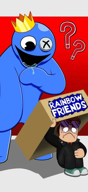 Rainbow Friends Iphone Wallpaper Wallpaper