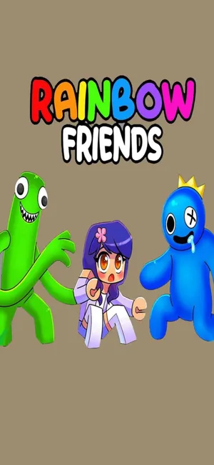 Rainbow Friends Iphone Wallpaper Wallpaper