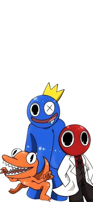 Rainbow Friends Iphone Wallpaper Wallpaper