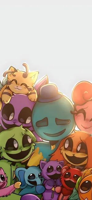 Rainbow Friends Iphone Wallpaper Wallpaper