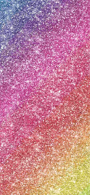 Rainbow Glitter Gradient Texture Wallpaper
