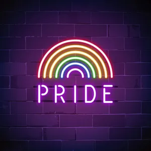 Rainbow Neon Aesthetic 1920 X 1920 Wallpaper