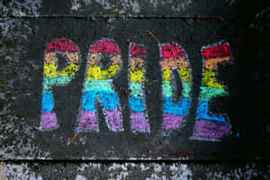 Rainbow Pride Graffiti Wallpaper