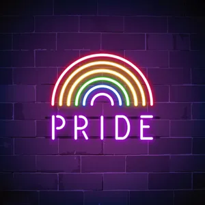 Rainbow Pride Led Light Wallpaper