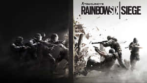 Rainbow Six Siege Action Split Wallpaper