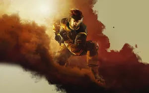 Rainbow Six Siege Lesionin Action Wallpaper
