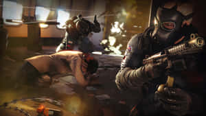 Rainbow Six Siege Lesionin Action Wallpaper