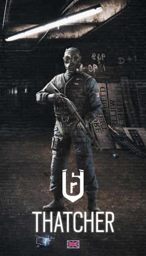 Rainbow Six Siege: Thatcher In Action Wallpaper