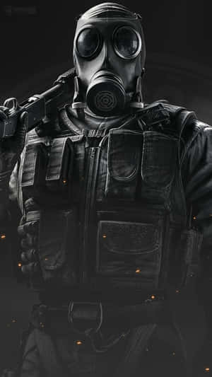 Rainbow Six Siege Thatcher In Action Wallpaper