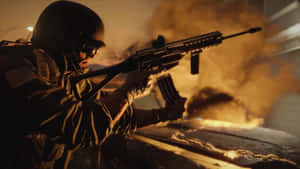 Rainbow Six Siege Thermite In Action Wallpaper