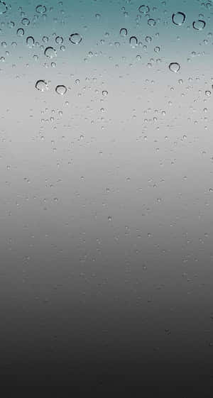 Raindropson Glass Gradient Background Wallpaper