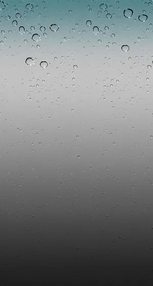 Raindropson Glass Gradient Background Wallpaper