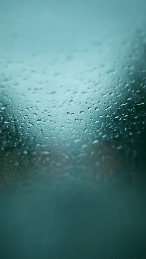 Raindropson Glass Texture Wallpaper