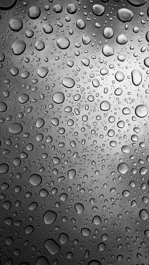 Raindropson Glass Texture Wallpaper
