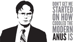 Rainn Wilson Looking Dapper Wallpaper