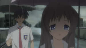 Rainy Encounter With Yukine Miyazawa Wallpaper