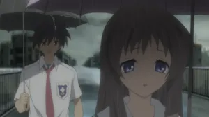 Rainy Encounter With Yukine Miyazawa Wallpaper