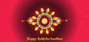 Raksha Bandhan Festival Greeting Wallpaper