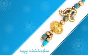 Raksha Bandhan Festive Greeting Card Wallpaper