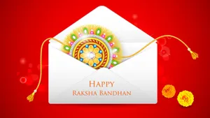 Raksha Bandhan Greeting Card Wallpaper