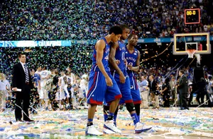 Rally With The Kansas Jayhawks Wallpaper