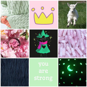 Ralsei Mood Board Wallpaper