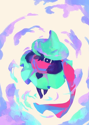 Ralsei Painting Wallpaper