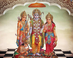 Ram Sita Laxman Hanuman Wallpaper