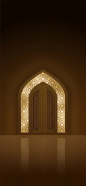 Ramadan Archway Illumination Wallpaper