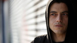 Rami Malek In Mr. Robot 2 Wallpaper