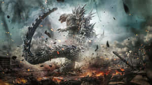 Rampaging Monster Destruction Wallpaper