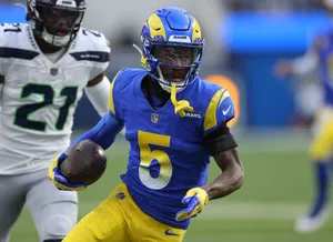 Rams Player Number5 In Action Wallpaper