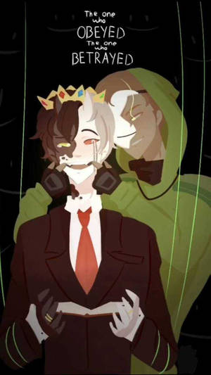 Ranboo And The Puppeteer Wallpaper