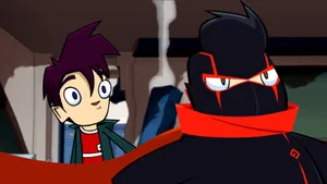 Randy Cunningham 9th Grade Ninja In A Car Wallpaper