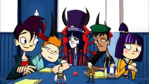 Randy Cunningham 9th Grade Ninja In Class Wallpaper