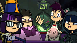 Randy Cunningham 9th Grade Ninja With Company Wallpaper