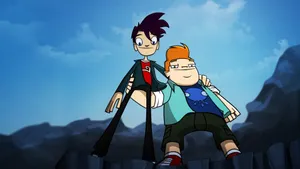 Randy Cunningham 9th Grade Ninja With Howard Wallpaper