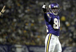 Randy Moss Celebrating Touchdown Wallpaper