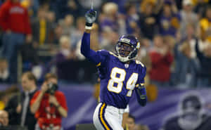 Randy Moss Celebrating Touchdown Wallpaper