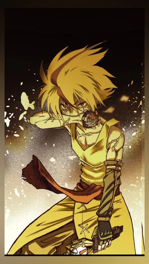 Rantaro Kiyama Dynamic Pose Wallpaper