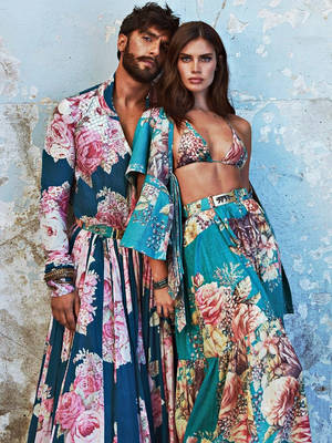 Ranveer Singh With Sara Sampaio Wallpaper