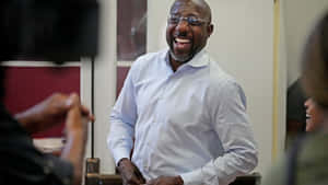 Raphael Warnock In White Wallpaper