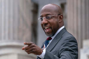 Raphael Warnock Speaking In White House Wallpaper