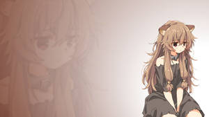 Raphtalia Brown Background Wallpaper