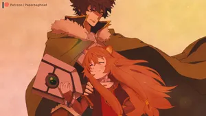 Raphtalia Kid With Naofumi Wallpaper