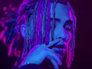 Rapper Lil Pump Breaking Barriers In Music Wallpaper