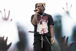 Rapper Performanceat Concert Wallpaper